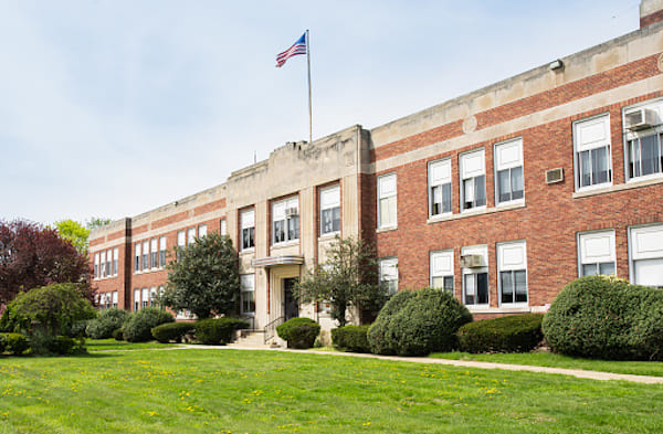 Front of a School